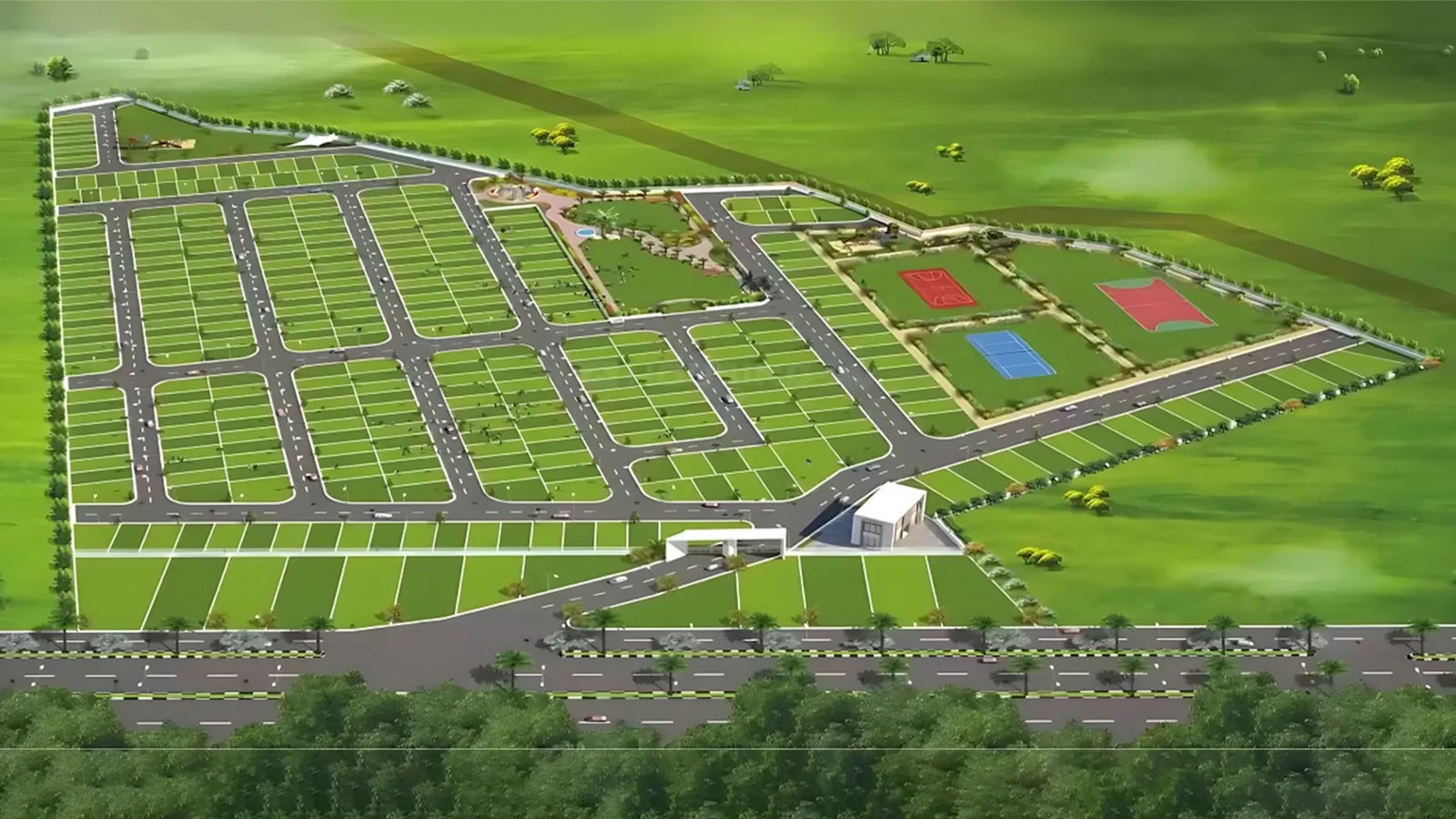 Green County Layout Plotting